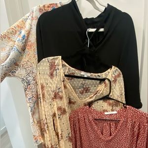 Blouses, size L